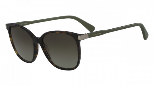 Longchamp LO612S Sunglasses, (213) DARK HAVANA