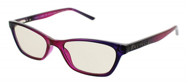 BluTech PAIGE TURNER Eyeglasses, Pink Purple Fade