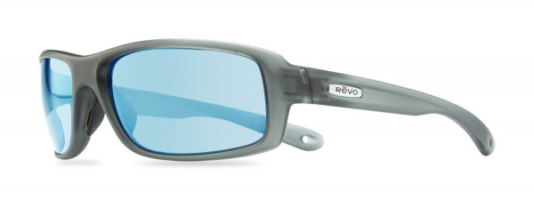 Revo CONVERGE Sunglasses, Matte Grey Crystal (Lens: Blue Water)