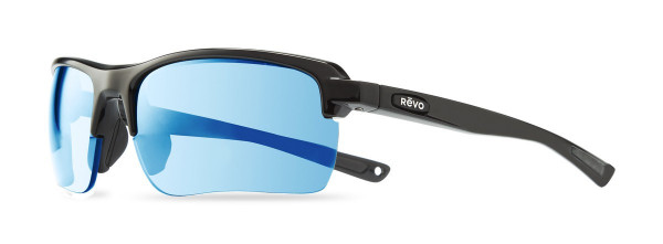 Revo CRUX C Sunglasses, Black (Lens: Blue Water)