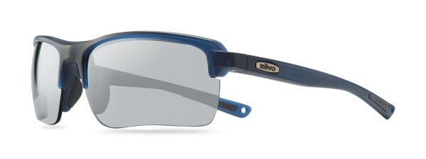 Revo CRUX C Sunglasses, Matte Navy Crystal (Lens: Graphite)