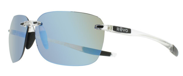 Revo DESCEND XL Sunglasses, Crystal (Lens: Blue Water)
