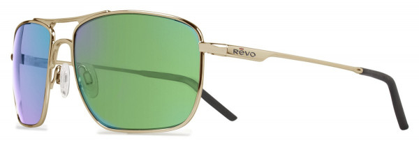 Revo GROUNDSPEED Sunglasses, Gold (Lens: Green Water)