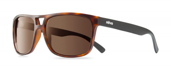 Revo HOLSBY Sunglasses, Matte Dark Tortoise (Lens: Terra)
