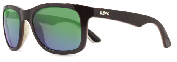 Revo HUDDIE Sunglasses, Tortoise (Lens: Green Water)