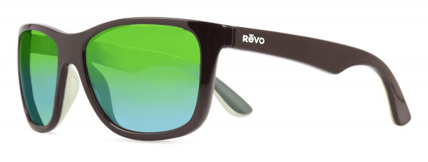 Revo OTIS Sunglasses, Brown (Lens: Green Water)