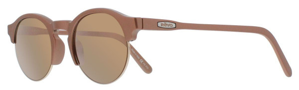 Revo REIGN Sunglasses, Matte Metallic Rose Gold (Lens: Champagne)