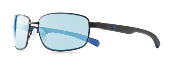 Revo SHOTSHELL Sunglasses, Black (Lens: Blue Water)