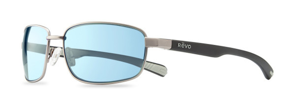Revo SHOTSHELL Sunglasses, Gunmetal (Lens: Blue Water)