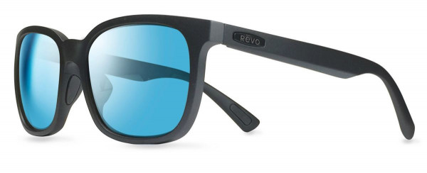 Revo SLATER Sunglasses, Matte Black (Lens: Blue Water)