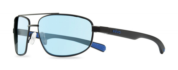Revo WRAITH Sunglasses, Black (Lens: Blue Water)