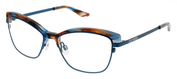Steve Madden KAARMA Eyeglasses, Teal Multi