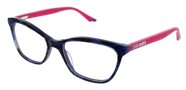 Steve Madden KWILTT Eyeglasses, Blue Multi