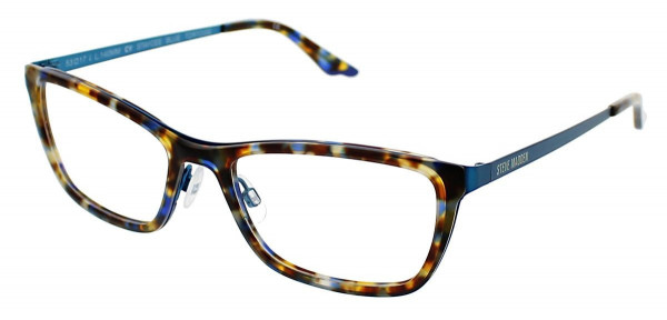 Steve Madden STAYCEE Eyeglasses, Blue Tortoise