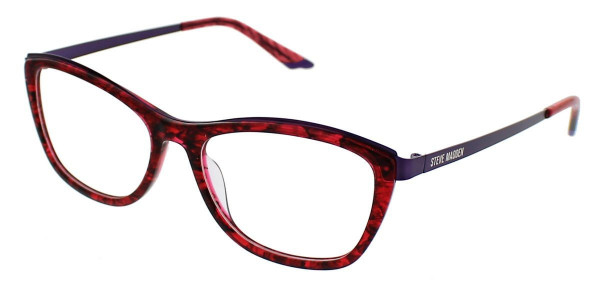 Steve Madden TWIRLSS Eyeglasses, Red Multi