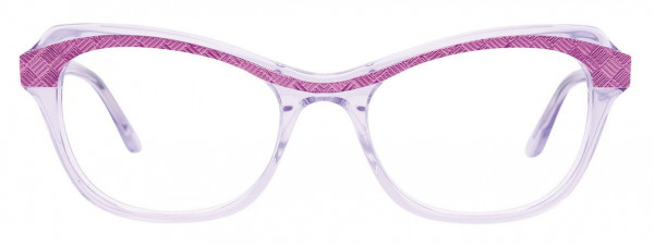 Paradox P5040 Eyeglasses, 080 - Purple & Crystal Lilac