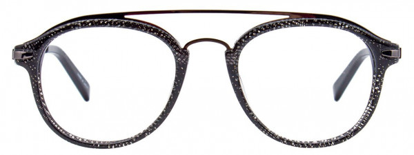 Paradox P5027 Eyeglasses, 090 - Black & Crystal