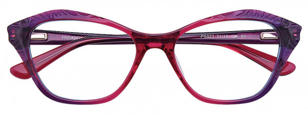 Paradox P5023 Eyeglasses, 080 - Purple & Fuchsia