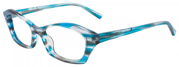 Paradox P5004 Eyeglasses, 050 - Marbled Crystal Turquoise