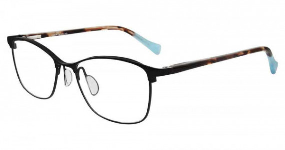 Lucky Brand D110 Eyeglasses, BLACK (0BLA)