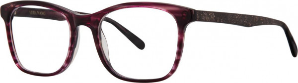 Vera Wang V530 Eyeglasses, Plum
