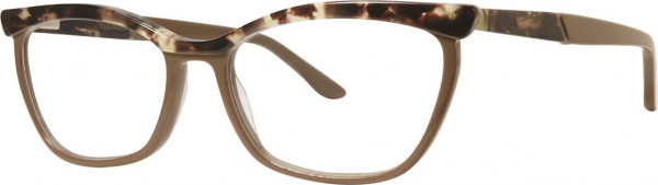 Vera Wang V522 Eyeglasses, Walnut