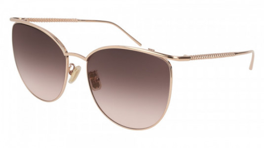 Boucheron BC0058S Sunglasses, 002 - GOLD with BROWN lenses