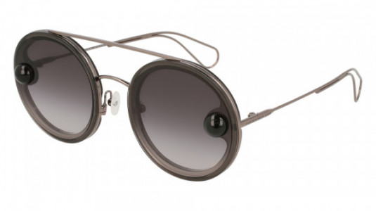Christopher Kane CK0024S Sunglasses, 001 - RUTHENIUM with GREY lenses