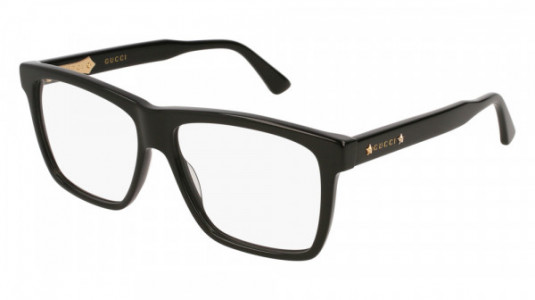 Gucci GG0268O Eyeglasses, 001 - BLACK