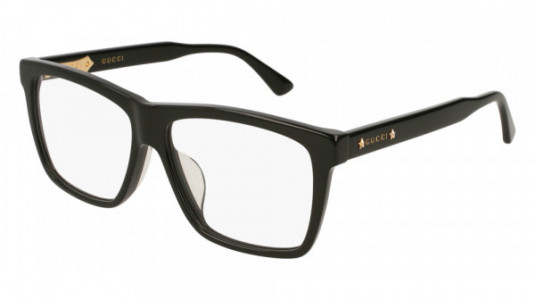 Gucci GG0268OA Eyeglasses, 001 - BLACK