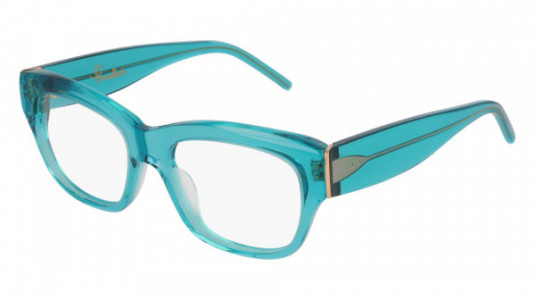 Pomellato PM0048O Eyeglasses, 004 - LIGHT-BLUE