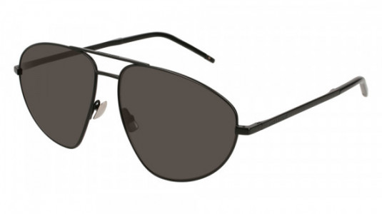 Saint Laurent SL 211 Sunglasses, 002 - BLACK with GREY lenses