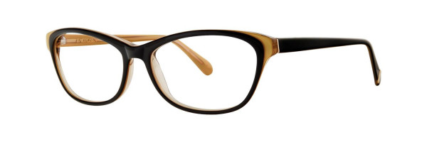 Zac Posen Maudie Eyeglasses, Black Gold