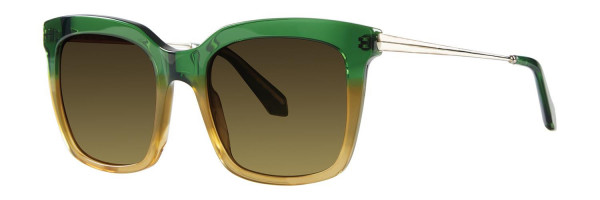 Zac Posen Alek Sunglasses, Emerald