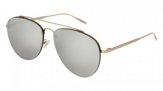 Tomas Maier TM0048S Sunglasses, 001 - GOLD with SILVER lenses