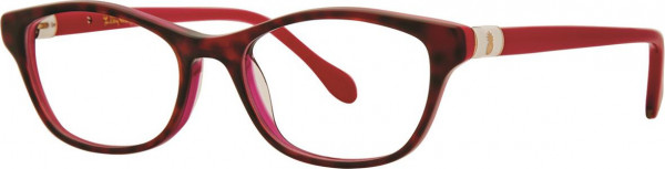 Lilly Pulitzer Girls Kaelie Eyeglasses, Tortoise Pink