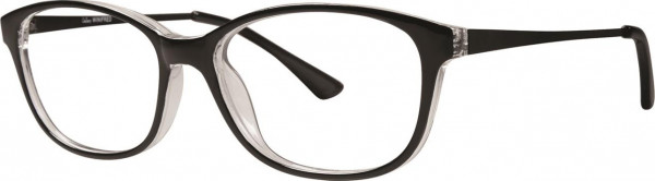 Gallery Winifred Eyeglasses, Black Crystal