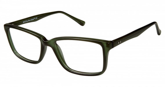 New Globe M435 Eyeglasses, GREEN