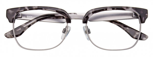 BMW Eyewear B6052 Eyeglasses, 020 - Demi Grey & Steel