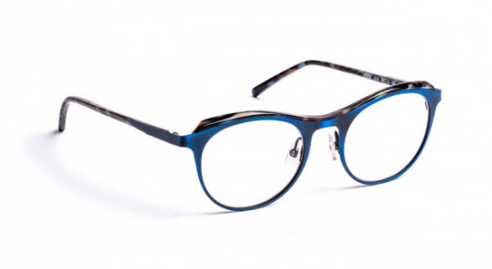 J.F. Rey JF2790 Eyeglasses, BRUSHED BLUE/ DEMI (2590)