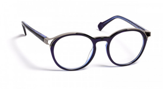 J.F. Rey JF1439 Eyeglasses, BLUE/SILVER (2510)