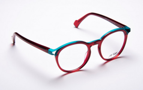 J.F. Rey JF1439 Eyeglasses, RED / TURQUOISE (3525)
