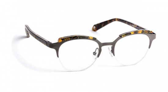 J.F. Rey PM044 Eyeglasses, DARK GUN / JUNGLE GOLD (0555)
