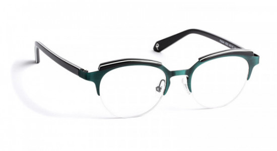J.F. Rey PM044 Eyeglasses, BRUSHED GREEN / BLACK (4500)