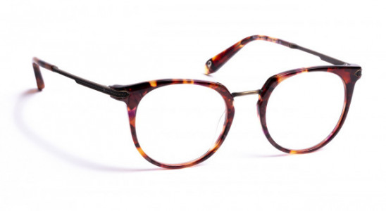 J.F. Rey PA054 Eyeglasses, DEMI RED/ANTIC BRONZE (9360)