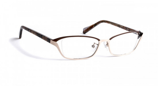 Boz by J.F. Rey GERRY Eyeglasses, AF GERRY 9055 BROWN/GOLD+TEMPLE PANTHER (9055)