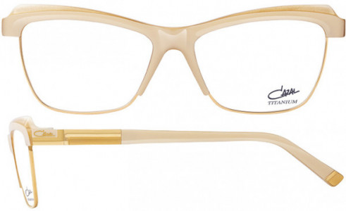 Cazal Cazal 2501 Eyeglasses, 002 Ivory-Cream-Gold