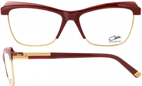 Cazal Cazal 2501 Eyeglasses, 003 Ruby-Gold