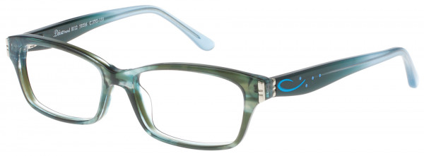 Diva Diva Trend 8112 Eyeglasses, GREEN-AQUA (3TG)