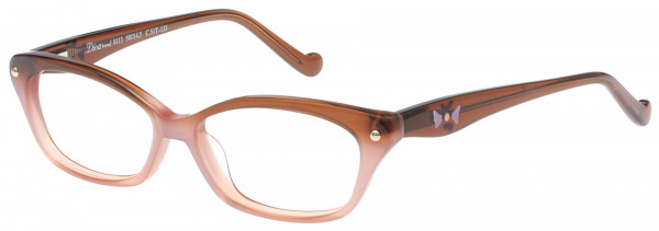 Diva Diva Trend 8113 Eyeglasses, BROWN-PEACH FADE (51T)
